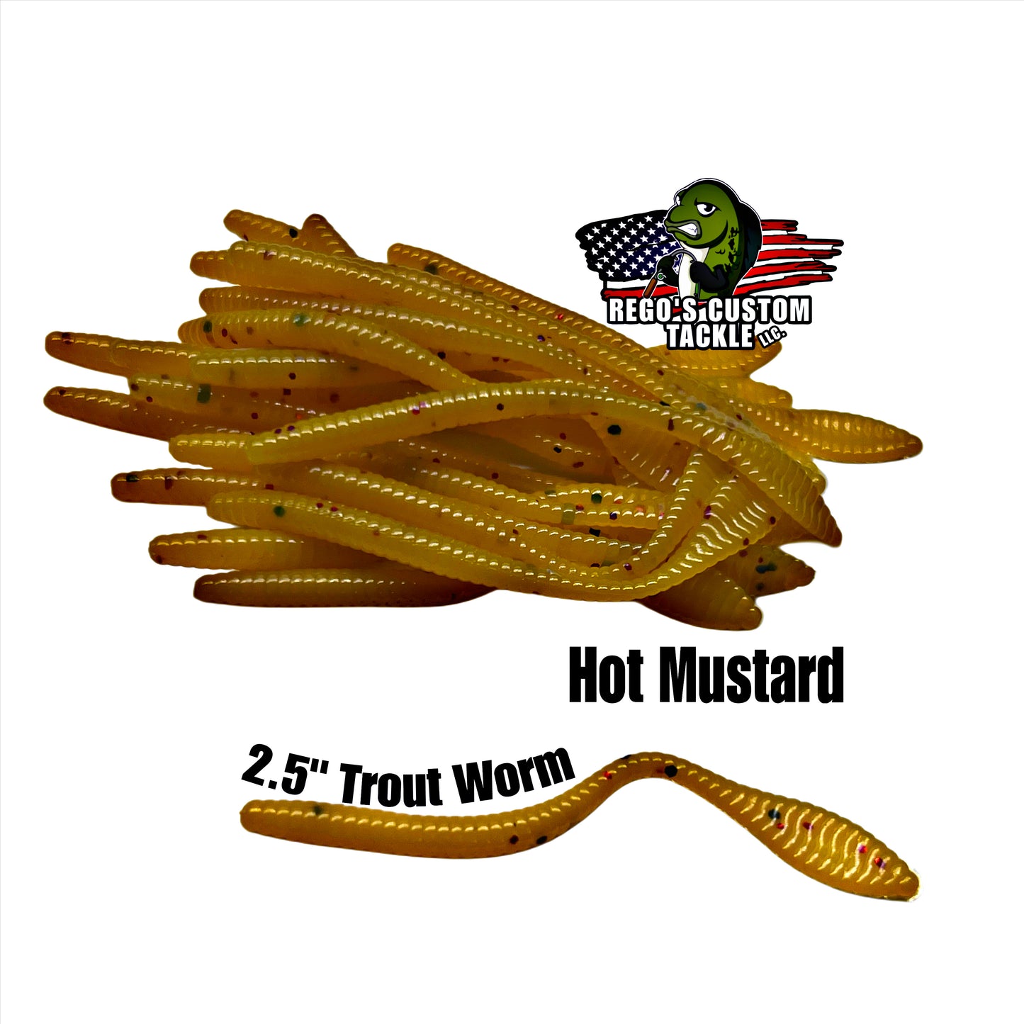 2.5” Trout/ Panfish Worms