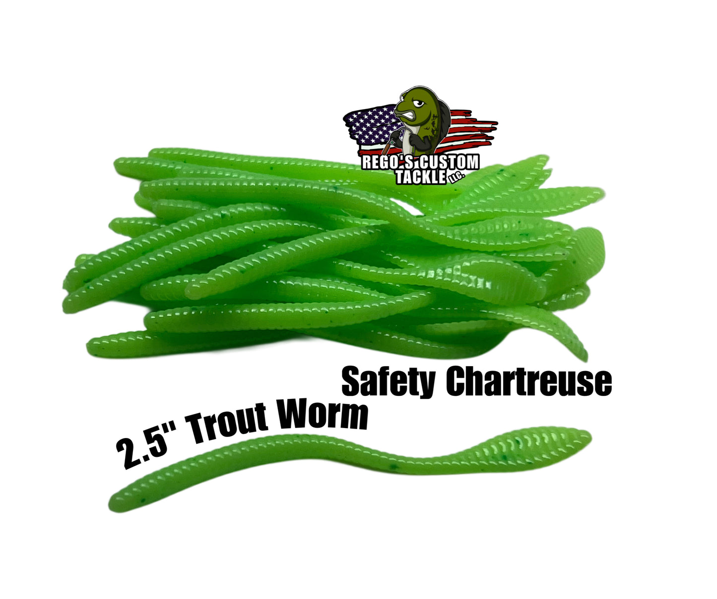 2.5” Trout/ Panfish Worms