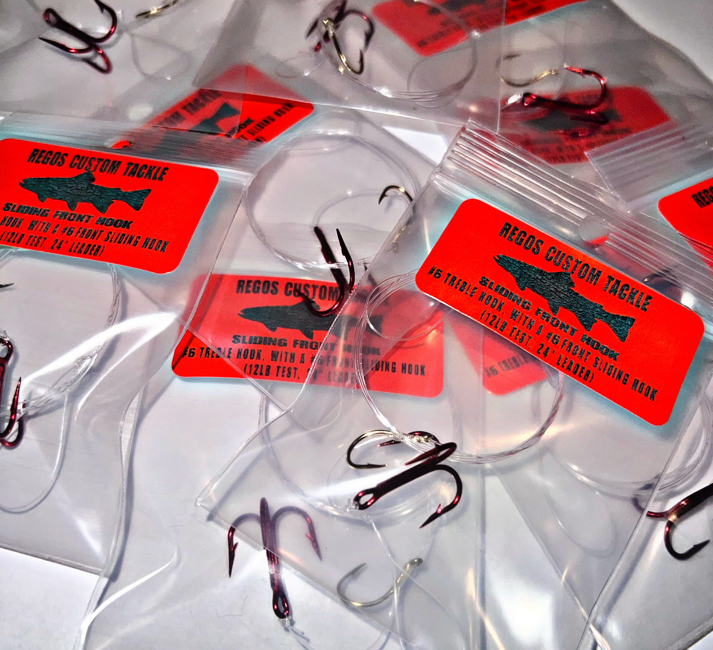 Sliding Leader W/ Treble hook