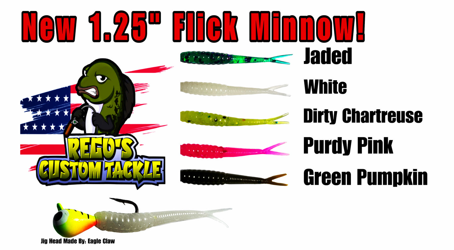 1.24” Flick Minnow Kit